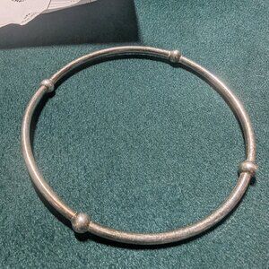Vintage 925 Sterling Silver Bangle Bracelet